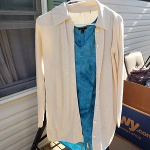 Cream cardigan